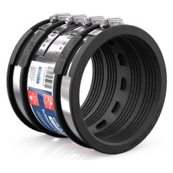 Crassus Schlauchadapter 2B CSC 116, 100-116mm, 2,5 bar, EPDM/V2A, 120mm... CRASSUS-CRA14037 4260182340370 (Abb. 1)