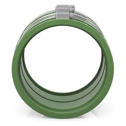 Crassus Schlauchadapter Typ 2B CSC 137, 120-137mm, 2,5 bar, FKM/V2A, CRA14039FKM... CRASSUS-CRA14039FKM 4260431851626 (Abb. 1)