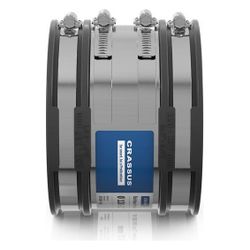 Crassus Schlauchadapter Typ 2B CSC 137, 120-137mm, 2,5 bar, EPDM/V2A, Gummi... CRASSUS-CRA14039 4260182340394 (Abb. 1)