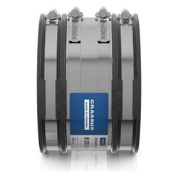 Crassus Schlauchadapter Typ 2B CSC 150, 135-150mm, 2,5 bar, EPDM/V2A, CRA14040... CRASSUS-CRA14040 4260182340400 (Abb. 1)