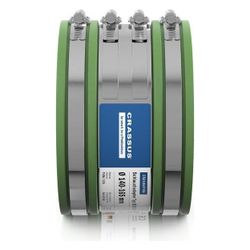 Crassus Schlauchadapter Typ 2B CSC 165 140-165mm, 2,5 bar, FKM/V2A, Gummi... CRASSUS-CRA14041FKM 4260431851633 (Abb. 1)