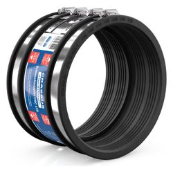 Crassus Schlauchadapter Typ 2B CSC 170, 150-170mm, 2,5 bar, EPDM/V2A, CRA14042... CRASSUS-CRA14042 4260182340424 (Abb. 1)