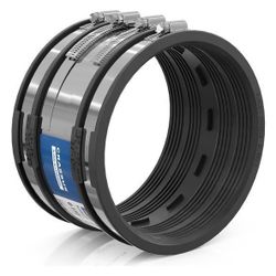 Crassus Schlauchadapter Typ 2B CSC 170, 150-170mm, 2,5 bar, EPDM/V2A, CRA14042... CRASSUS-CRA14042 4260182340424 (Abb. 1)
