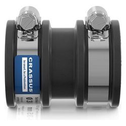 Crassus Schlauchadapter Typ 1 CDC 035, 30-35mm, 0,6 bar, EPDM/V2A, CRA14043... CRASSUS-CRA14043 4260182342619 (Abb. 1)