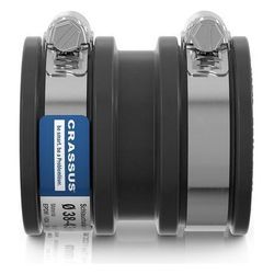 Crassus Schlauchadapter Typ 1 CDC 043, 38-43mm, 0,6 bar, EPDM/V2A, CRA14044... CRASSUS-CRA14044 4260182342626 (Abb. 1)