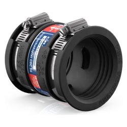 Crassus Schlauchadapter Typ 1 CDC 056, 48-56mm, 0,6 bar, EPDM/V2A, 80mm... CRASSUS-CRA14045 4260182342350 (Abb. 1)