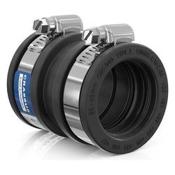 Crassus Schlauchadapter Typ 1 CDC 040, 32-40mm, 0,6 bar, EPDM/V2A, CRA14047... CRASSUS-CRA14047 4260431851282 (Abb. 1)