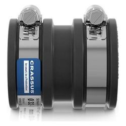 Crassus Schlauchadapter Typ 1 CDC 040, 32-40mm, 0,6 bar, EPDM/V2A, CRA14047... CRASSUS-CRA14047 4260431851282 (Abb. 1)
