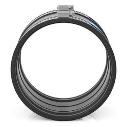 Crassus Schlauchadapter Typ 1 CDC 165, 140-165mm, 0,6 bar, EPDM/V2A, CRA14056... CRASSUS-CRA14056 4260431851947 (Abb. 1)