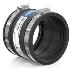 Crassus Schlauchadapter Typ 1 CDC 098, 85-100mm, 0,6 bar, EPDM/V2A, CRA14057... CRASSUS-CRA14057 4260431852050 (Abb. 1)