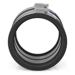 Crassus Schlauchadapter Typ 1 CDC 098, 85-100mm, 0,6 bar, EPDM/V2A, CRA14057... CRASSUS-CRA14057 4260431852050 (Abb. 1)