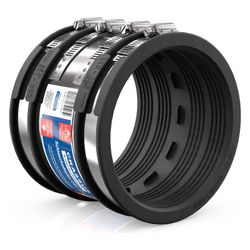 Crassus Schlauchadapter Typ 2B CSC 125, 110-125mm, 2,5 bar, EPDM/V2A, CRA14109... CRASSUS-CRA14109 4260182341032 (Abb. 1)