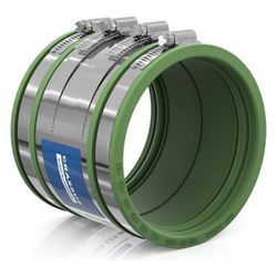 Crassus Schlauchadapter Typ 2B CSC 125 FKM, 110-125mm, 2,5 bar, Gummi/V2A... CRASSUS-CRA14109FKM 4260431851831 (Abb. 1)