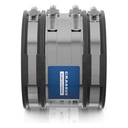 Crassus Schlauchadapter Typ 2B CSC 125, 110-125mm, 2,5 bar, EPDM/V2A, CRA14109... CRASSUS-CRA14109 4260182341032 (Abb. 1)