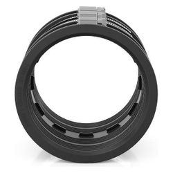 Crassus Schlauchadapter Typ 2B CSC 125, 110-125mm, 2,5 bar, EPDM/V2A, CRA14109... CRASSUS-CRA14109 4260182341032 (Abb. 1)