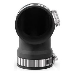 Crassus Flexibler Bogen CFB 050, 90 Grad, 40-50mm, G 1 1/2", bis 0,6 bar, 100mm, EPDM... CRASSUS-CRA15066 4260182340660 (Abb. 1)