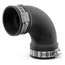 Crassus Flexibler Bogen CFB 060, 90 Grad, 50-60mm, G 2", bis 0,6 bar, 110mm, EPDM/V2A... CRASSUS-CRA15067 4260182340677 (Abb. 1)