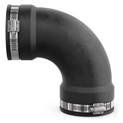 Crassus Flexibler Bogen CFB 118, 90 Grad, 106-118mm, G 4", bis 0,6 bar, 220mm, EPDM/V... CRASSUS-CRA15069 4260182340691 (Abb. 1)