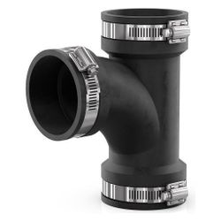 Crassus Flexibler Abzweig CFA 060, 50-60mm, G 2", bis 0,6 bar, 150mm, EPDM/V2A... CRASSUS-CRA15071 4260182345108 (Abb. 1)