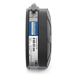 Crassus Endkappe CEC 092, 80-92mm, bis 0,6 bar, 44mm, EPDM/V2A, Schwarz... CRASSUS-CRA15076 4260182340769 (Abb. 1)