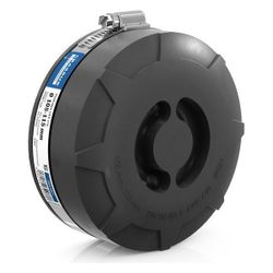 Crassus Endkappe CEC 115, 105-115mm, bis 0,6 bar, 54mm, EPDM/V2A, Schwarz... CRASSUS-CRA15077 4260182340776 (Abb. 1)
