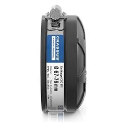 Crassus Endkappe CEC 076, 67-76mm, bis 0,6 bar, 40mm, EPDM/V2A, Schwarz... CRASSUS-CRA15758 4260182343319 (Abb. 1)