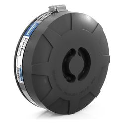 Crassus Endkappe CEC 145, 130-145mm, bis 0,6 bar, 54mm, PVC/V2A, Schwarz... CRASSUS-CRA15763 4260182346068 (Abb. 1)