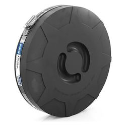 Crassus Endkappe CEC 250, 235-250mm, bis 0,6 bar, 54mm, EPDM/V2A, Schwarz... CRASSUS-CRA15767 4260182346105 (Abb. 1)
