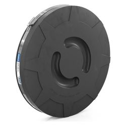 Crassus Endkappe CEC 360, 345-360mm, bis 0,6 bar, 54mm, EPDM/V2A, Schwarz... CRASSUS-CRA15770 4260182346136 (Abb. 1)