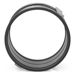 Crassus Schlauchadapter Typ 2B CSC 265, 240-265mm, 2,5 bar, EPDM/V2A, CRA16110... CRASSUS-CRA16110 4260182341049 (Abb. 1)