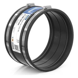Crassus Schlauchadapter Typ 1 CDC 195, 180-195mm 0,6 bar 120mm, EPDM/V2A... CRASSUS-CRA16159 4260182342640 (Abb. 1)