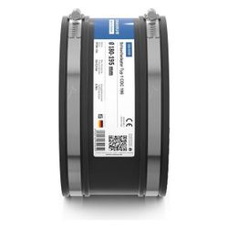 Crassus Schlauchadapter Typ 1 CDC 195, 180-195mm 0,6 bar 120mm, EPDM/V2A... CRASSUS-CRA16159 4260182342640 (Abb. 1)