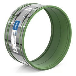Crassus Schlauchadapter Typ 2B CSC 385 FKM, 355-385mm, 2,5 bar, Gummi, V2A... CRASSUS-CRA16192FKM 4260431851688 (Abb. 1)