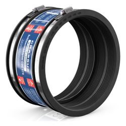 Crassus Schlauchadapter Typ 1 CDC 175, 160-175mm, 0,6 bar, 120mm, EPDM/V2A... CRASSUS-CRA16202 4260182342022 (Abb. 1)