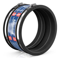 Crassus Schlauchadapter Typ 1 CDC 185, 170-185mm, 0,6 bar, EPDM/V2A, CRA16203... CRASSUS-CRA16203 4260182342039 (Abb. 1)