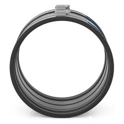 Crassus Schlauchadapter Typ 1 CDC 185, 170-185mm, 0,6 bar, EPDM/V2A, CRA16203... CRASSUS-CRA16203 4260182342039 (Abb. 1)