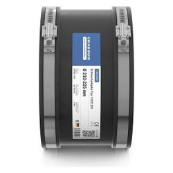 Crassus Schlauchadapter Typ 1 CDC 225, 210-225mm, 0,6 bar, EPDM/V2A, 150mm... CRASSUS-CRA16205 4260182342053 (Abb. 1)