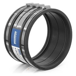 Crassus Schlauchadapter Typ 2B CSC 185, 160-185mm, 2,5 bar, EPDM/V2A, CRA16216... CRASSUS-CRA16216 4260182342169 (Abb. 1)