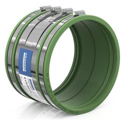 Crassus Schlauchadapter Typ 2B CSC 200 175-200mm, 2,5 bar, FKM/V2A... CRASSUS-CRA16217FKM 4260431851640 (Abb. 1)