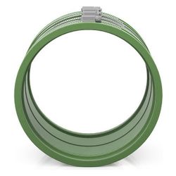 Crassus Schlauchadapter Typ 2B CSC 200 175-200mm, 2,5 bar, FKM/V2A... CRASSUS-CRA16217FKM 4260431851640 (Abb. 1)