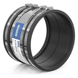 Crassus Schlauchadapter Typ 2B CSC 200, 175-200mm, 2,5 bar, EPDM/V2A, CRA16217... CRASSUS-CRA16217 4260182342176 (Abb. 1)