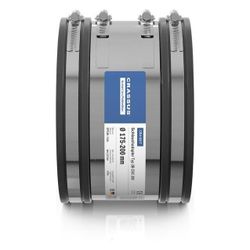 Crassus Schlauchadapter Typ 2B CSC 200, 175-200mm, 2,5 bar, EPDM/V2A, CRA16217... CRASSUS-CRA16217 4260182342176 (Abb. 1)