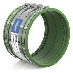 Crassus Schlauchadapter Typ 2B CSC 215, 190-215mm, 2,5 bar, 150mm, FKM/V2A... CRASSUS-CRA16218FKM 4260431851855 (Abb. 1)