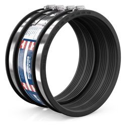 Crassus Schlauchadapter Typ 2B CSC 275, 250-275mm, 2,5 bar, EPDM/V2A, CRA16221... CRASSUS-CRA16221 4260182342213 (Abb. 1)