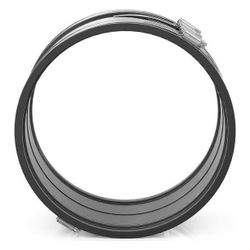 Crassus Schlauchadapter Typ 2B CSC 275, 250-275mm, 2,5 bar, EPDM/V2A, CRA16221... CRASSUS-CRA16221 4260182342213 (Abb. 1)