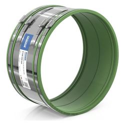 Crassus Schlauchadapter Typ 2B CSC 360, 340-360mm, 2,5 bar, FKM/V2A, CRA16227FKM... CRASSUS-CRA16227FKM 4260431851909 (Abb. 1)