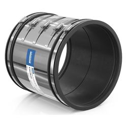 Crassus Schlauchadapter Typ 2B XL CSC 290, 265-290mm, 2,5 bar, 300mm, EPDM/V2A... CRASSUS-CRA16901 4260431853071 (Abb. 1)