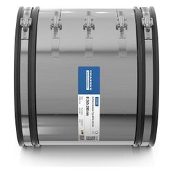 Crassus Schlauchadapter Typ 2B XL CSC 290, 265-290mm, 2,5 bar, 300mm, EPDM/V2A... CRASSUS-CRA16901 4260431853071 (Abb. 1)