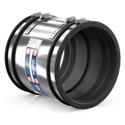 Crassus Schlauchadapter Typ 2B XL CSC 310, 285-310mm, 2,5 bar, 300mm, EPDM/V2A... CRASSUS-CRA16902 4260431853088 (Abb. 1)