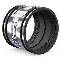 Crassus Schlauchadapter Typ 2B XL CSC 430, 405-430mm, 2,5 bar, EPDM/V2A... CRASSUS-CRA16910 4260431853163 (Abb. 1)